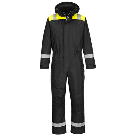 PW3 Winter Coverall - Black/Yellow