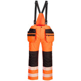 PW3 Hi-Vis Rain Trousers - Orange/Black