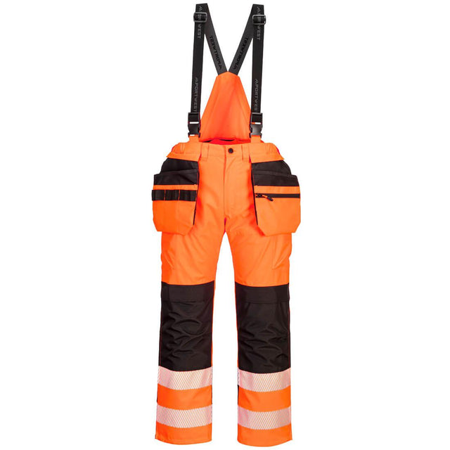 PW3 Hi-Vis Rain Trousers - Orange/Black