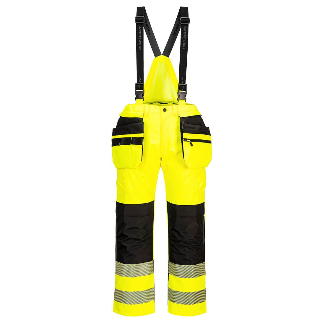 PW3 Hi-Vis Rain Trousers - Yellow/Black