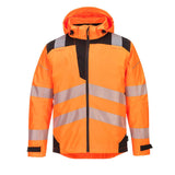 PW3 Hi-Vis Extreme Rain Jacket - Orange/Black
