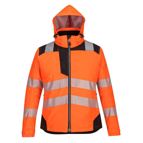 PW3 Hi-Vis Women's Winter Jacket - Orange/Black