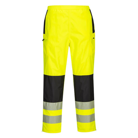 PW3 Hi-Vis Women's Rain Trousers - Yellow/Black