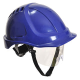 Endurance Plus Visor Helmet - Royal Blue