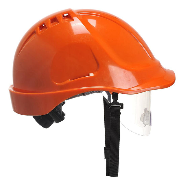 Endurance Visor Helmet - Orange