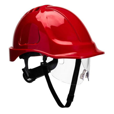 Endurance Visor Helmet - Red