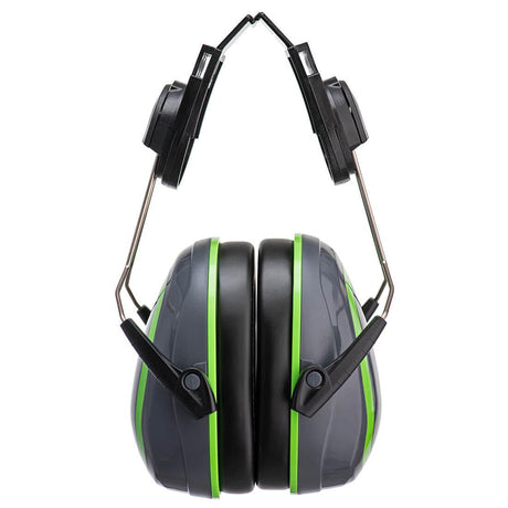 HV Extreme Ear Defenders Low Clip-On - Grey/Green