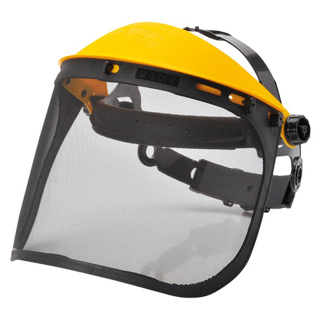 Browguard with Mesh Visor - Black