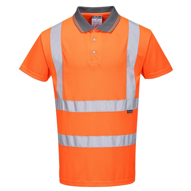 Hi-Vis Polo Shirt S/S - Orange