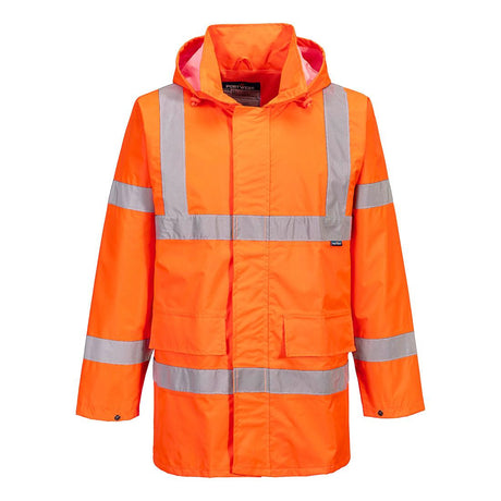 Hi-Vis Rain Lite Traffic Jacket - Orange