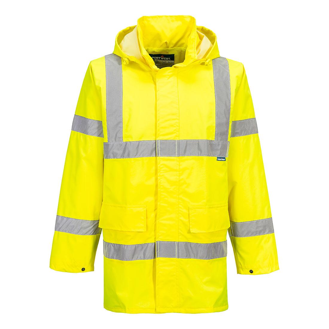 Hi-Vis Rain Lite Traffic Jacket - Yellow