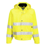 Hi-Vis Rain Lite Bomber Jacket - Yellow