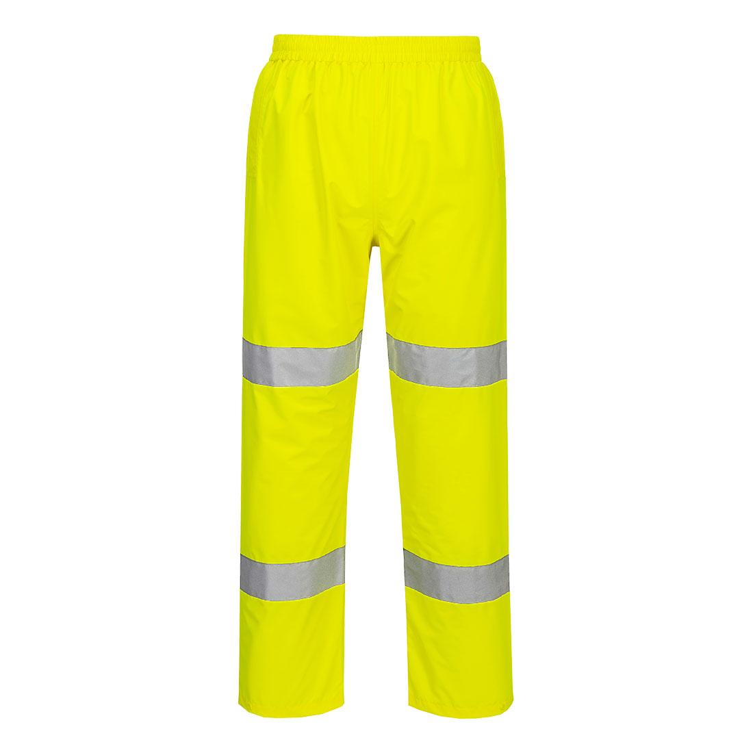 Hi-Vis Lightweight Packable Trousers - Yellow