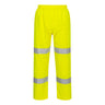 Hi-Vis Lightweight Packable Trousers - Yellow