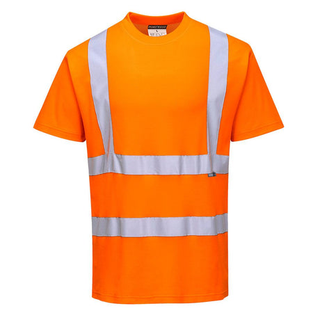 Hi-Vis Cotton Comfort T-Shirt S/S - Orange