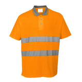 Hi-Vis Cotton Comfort Polo Shirt S/S - Orange