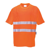Hi-Vis Cotton Comfort T-Shirt S/S - Orange