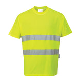 Hi-Vis Cotton Comfort T-Shirt S/S - Yellow