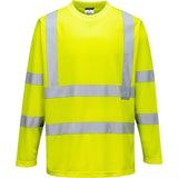 Hi-Vis T-Shirt L/S - Yellow