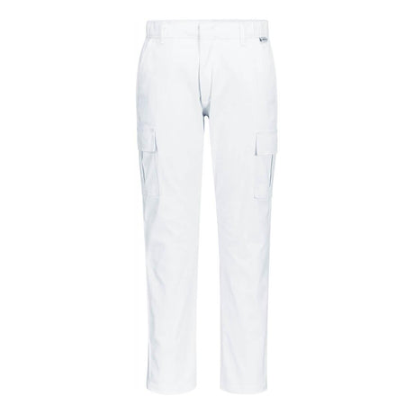 WX2 Eco Stretch Slim Fit Combat Trousers - White