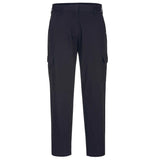 Women's Stretch Cargo Trousers - Black