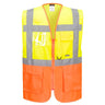 Prague Hi-Vis Executive Vest - Yellow/Orange