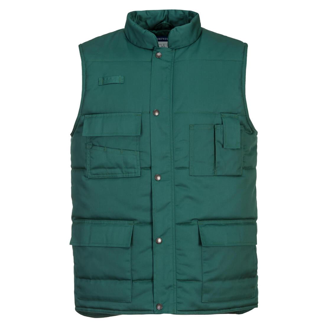Shetland Bodywarmer - Bottle Green