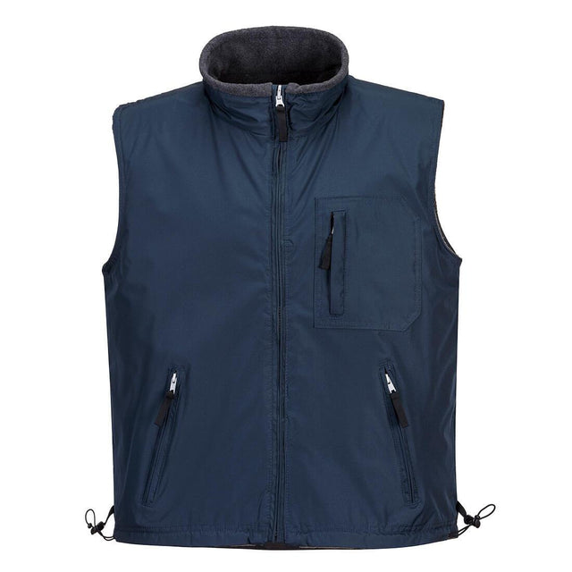 RS Reversible Bodywarmer - Navy