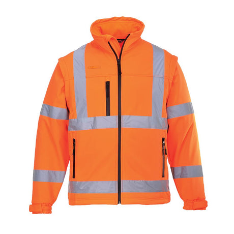 Hi-Vis 2-in-1 Softshell (3L) - Orange