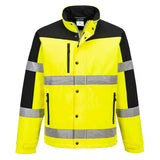 Hi-Vis Contrast Softshell (3L) - Yellow
