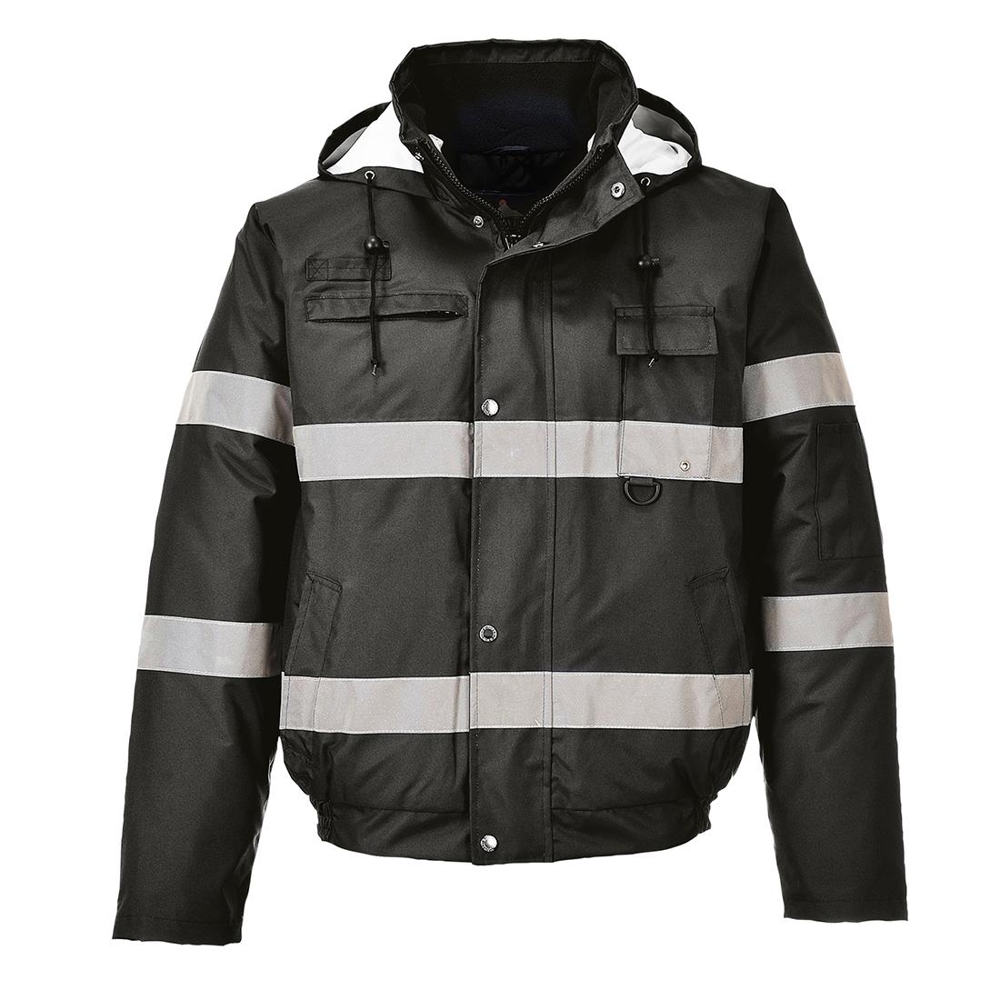 Iona Winter Bomber Jacket - Black