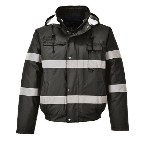 Iona Winter Bomber Jacket - Black