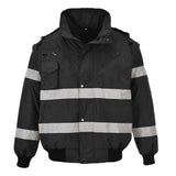 Iona 4-in-1 Bomber Jacket - Black