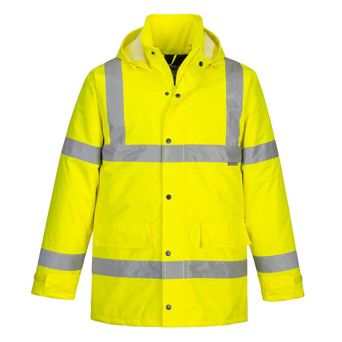 Hi-Vis Winter Traffic Jacket - Yellow