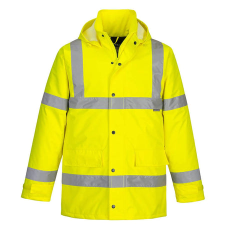 Hi-Vis Winter Traffic Jacket - Yellow