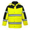 Hi-Vis Contrast Winter Classic Jacket - Yellow