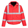 Hi-Vis Winter Bomber Jacket - Red