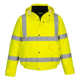 Hi-Vis Winter Bomber Jacket - Yellow