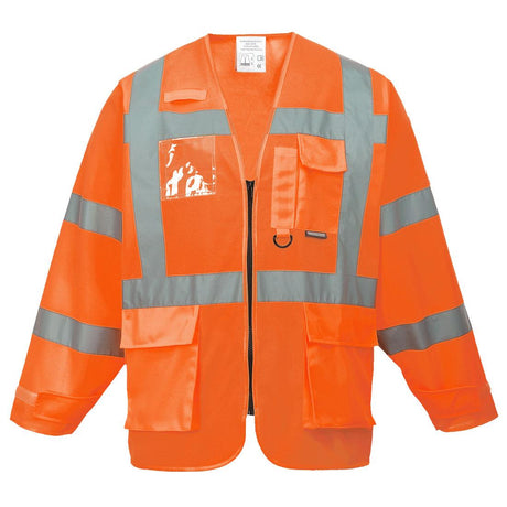 Hi-Vis Executive Jacket - Orange