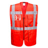 Berlin Hi-Vis Executive Vest - Red