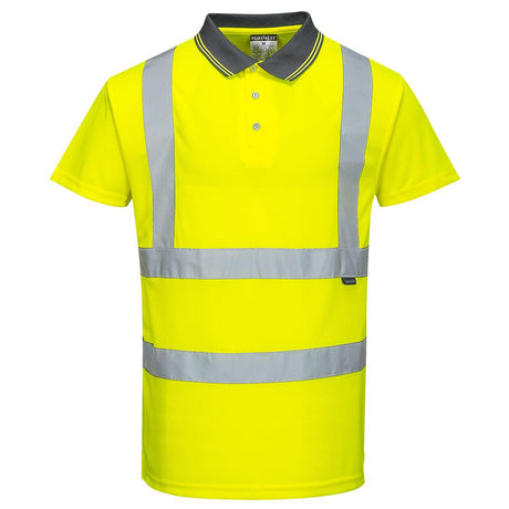 Hi-Vis Polo Shirt S/S - Yellow