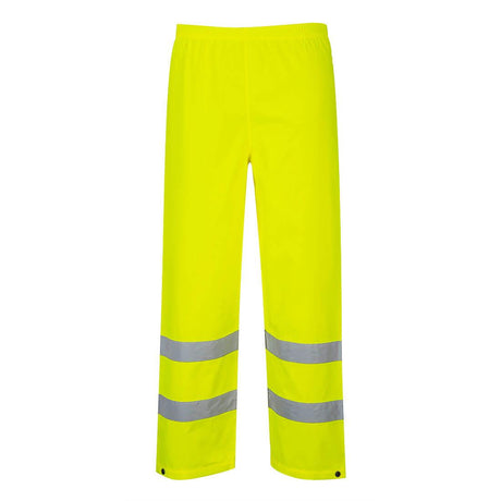 Hi-Vis Rain Traffic Trousers - Yellow