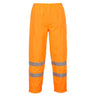 Hi-Vis Breathable Rain Trousers - Orange