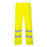 Hi-Vis Breathable Rain Trousers - Yellow