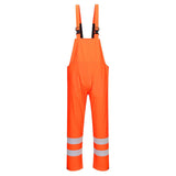 Sealtex Ultra Hi-Vis Rain Bib and Brace - Orange