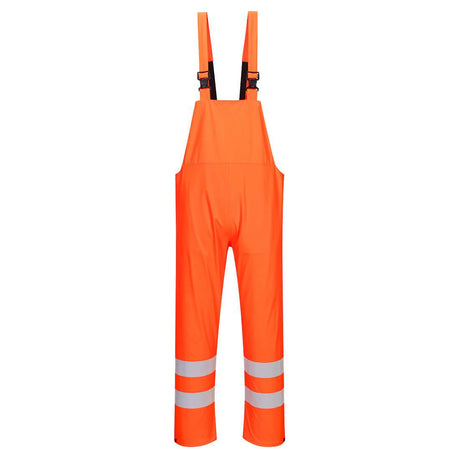 Sealtex Ultra Hi-Vis Rain Bib and Brace - Orange