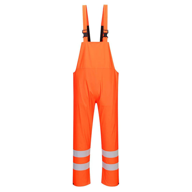 Sealtex Ultra Hi-Vis Rain Bib and Brace - Orange