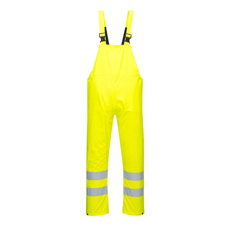 Sealtex Ultra Hi-Vis Rain Bib and Brace - Yellow