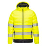 Hi-Vis Ultrasonic Heated Tunnel Jacket - Yellow/Black