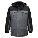 Ripstop Winter Jacket - Black/Grey